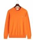 Trui GANT Men Cotton Crew Sweet Orange-XL