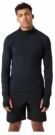 Björn Borg - Borg Midlayer Half Zip - Longsleeve - Zwart