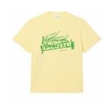 Lacoste - TH0284 - T-Shirt - Geel - 100% Biologisch Katoen