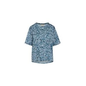 Top Essenza Emma Lenthe Short Sleeve Sloe Blue-M