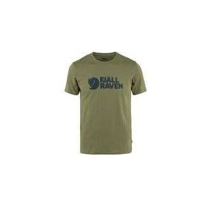 T-Shirt Fjallraven Men Fjallraven Logo T-shirt Caper Green-M