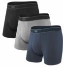 Saxx - Daytripper - Boxershort - Black Grey Navy - 3-Pack