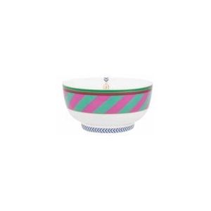 Kom Pip Studio Chique Stripes Pink Green 15,5 cm (Set van 4)