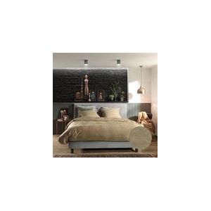 Zohome Velluto-a-Coste Dekbedovertrek - Eenpersoons - Katoen - 140x200-220cm - Goud