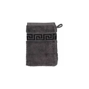 Washandje Cawö Noblesse Duo Reversible Anthracite (Set van 6)