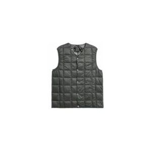 Vest Taion Men V Neck Button Down D.Charcoal-S