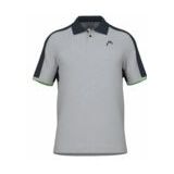 HEAD - Men Play Tech - Poloshirt - Grey Celery Green - Polyester