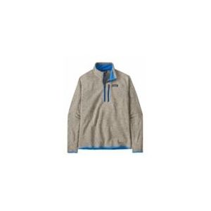 Trui Patagonia Men Better Sweater 1/4 Zip Oar Tan / Vessel Blue-M