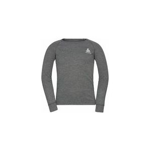 Ondershirt Odlo Kids BL Top Crew Neck LS Active Warm Eco Kid Odlo Steel Grey Melange-Maat 80