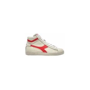 Diadora Women Game L High Fluo Waxed Super White Hot Coral-Schoenmaat 41