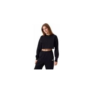 Trui Björn Borg Women Studio Oversized Cropped Crew Black Beauty-L