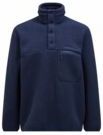 Trui Peak Performance Men Fleece Snap T-Neck Blue Shadow-XL
