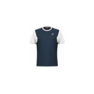 Tennisshirt HEAD Men Slice Shirt Navy-XXL