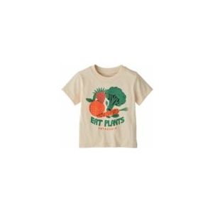 T-Shirt Patagonia Baby Graphic Farm Snacks Undyed Natural-2 jaar