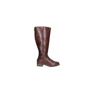 JJ Footwear - Burton - Dameslaars - Cognac - Leer