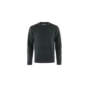 Trui Fjallraven Men Ovik Round-neck Sweater Dark Grey-XXXL