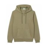 Lacoste - SH9809 - Vest - Khaki - 100% Biologisch Katoen - Met Capuchon