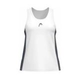 HEAD - Club 25 Tech - Tanktop - Royal White - Ademend Materiaal