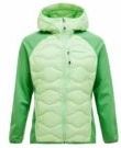 Peak Performance - Helium Down Hybrid Jacket - Vivid Green - 100% Gerecycled Polyamide