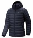 Arc'teryx - Cerium Hoody - Herenjas - Black Sapphire - Lichtgewicht Nylon - Donsisolatie