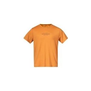 T-Shirt Bergans Men Graphic Wool Tee Golden Field/North Sea Blue-S