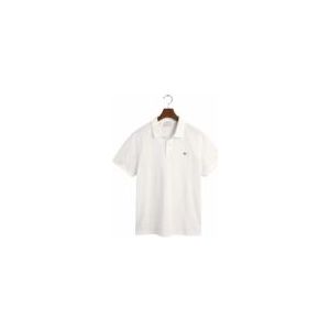 Polo GANT Men Ruggers Ss White