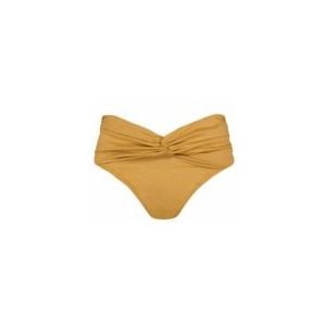 Bikinibroekje Barts Women Elviot High Waist Briefs Ochre-Maat 40