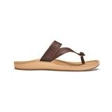 Slipper OluKai Women Kaekae Ko'o kona Coffee Golden Sand-Schoenmaat 37 (UK 5)