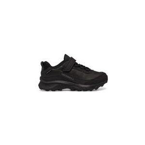 Wandelschoen Merrell Kids MOAB Speed Low A/C Waterproof Triple Black-Schoenmaat 38