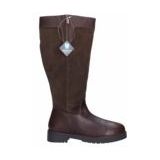 Dameslaars JJ Footwear Melton Espresso Kuitmaat XL-Schoenmaat 36