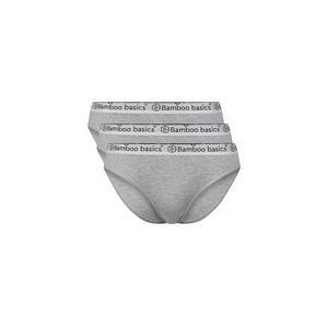 Ondergoed Bamboo Basics Women Yara Light Grey Melange (3-Delig)-XL