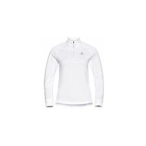 Longsleeve Odlo Women Mid Layer 1/2 Zip Berra White