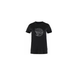 T-Shirt Fjällräven Women Abisko Wool Fox SS Black Iron Grey-XL
