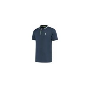 Tennisshirt K-Swiss Men Hypercourt Polo 6 Peacoat-XL