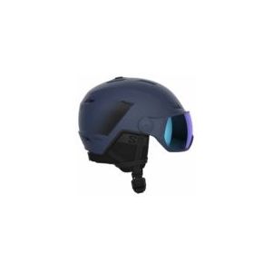 Skihelm Salomon Pioneer LT Visor Blue-53 - 56 cm