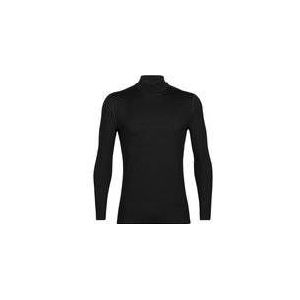 Ondershirt Icebreaker Men 260 Tech LS Turtleneck Black-L