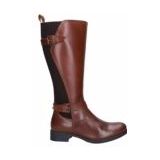 JJ Footwear - Redbourn - Dameslaars - Cognac - Kuitmaat XXL
