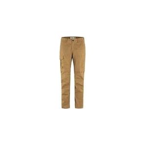 Fjällräven - Karla Pro Zip-Off Trousers - Afritsbroek - Beige - 65% Polyester, 35% Katoen