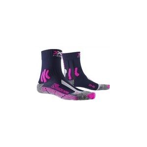 Wandelsok X-Socks Women Trek Outdoor Blue Pink-Schoenmaat 41 - 42