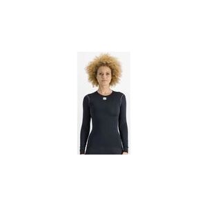 Ondershirt Sportful Women Midweight W Tee Long Sleeves Black-XXS