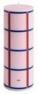 HAY - Column Candle Medium - Lichtroze - Kaars