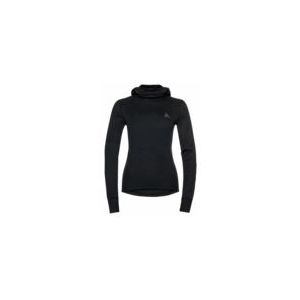 Ondershirt Odlo Women Bl Top Facemask L/S Active Warm Eco Black-XL