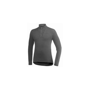 Skipully Woolpower Unisex Zip Turtleneck 200 Grey-XXS