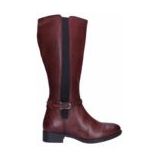JJ Footwear - Coalville - Dameslaars - Bordo - Leer
