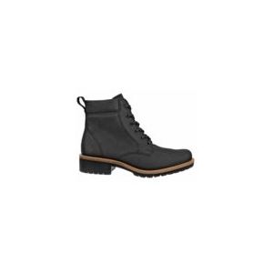 ECCO - Elaina - Boots - Zwart - Premium Olienubuckleer