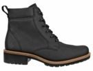 ECCO - Elaina - Boots - Zwart - Premium Olienubuckleer
