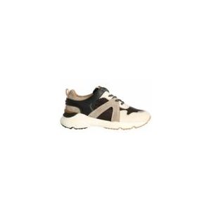 Fred de la Bretoniere Women Bowi Sneaker Low Black/Sand-Schoenmaat 40