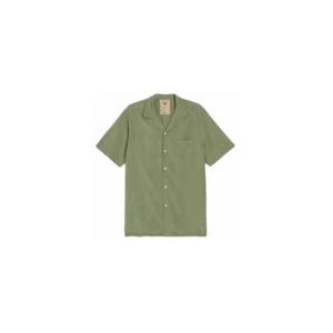 T-Shirt OAS Men Green Plain