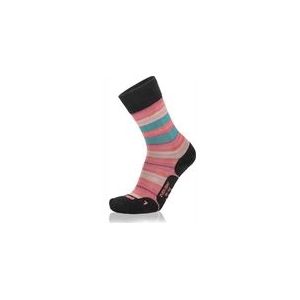Wandelsokken Lowa Unisex Everyday Socks Pink Turquoise-Schoenmaat 41 - 42