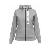 HEAD Club FZ Original Hoodie voor dames, grijs melange
